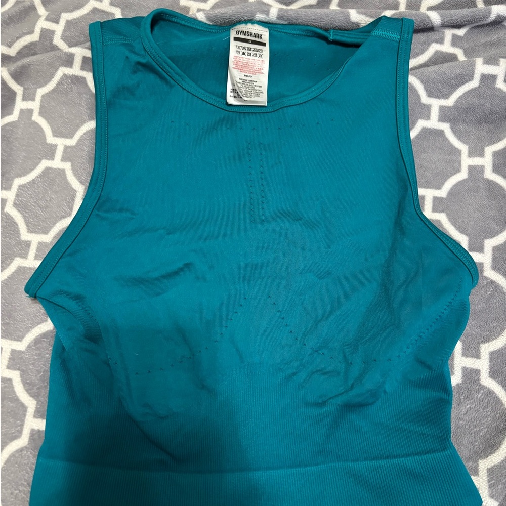 Gymshark Teal Tank Top